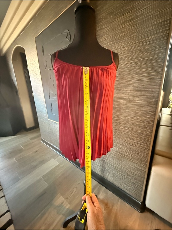 Nine West Tops - "Nine West" pleated dress tank - excellent condition = Summer!!
